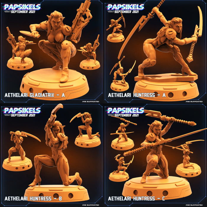 Aethelari Miniatures | Cyberpunk | Sci-Fi Miniature | Papsikels