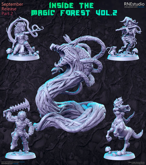 Inside the Magic Forest Vol 2 Miniatures (Full Set) | Fantasy Miniature | RN Estudio TabletopXtra