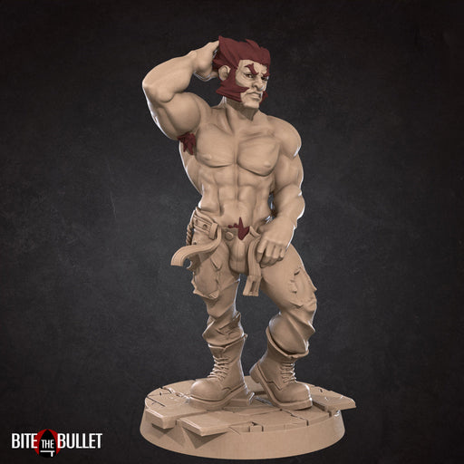 Jack (Topless) | Worgen | Fantasy Miniature | Bite the Bullet TabletopXtra