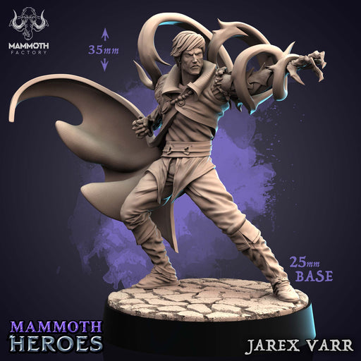 Jarex Varr | Saurian Isle | Fantasy Miniature | Mammoth Factory TabletopXtra