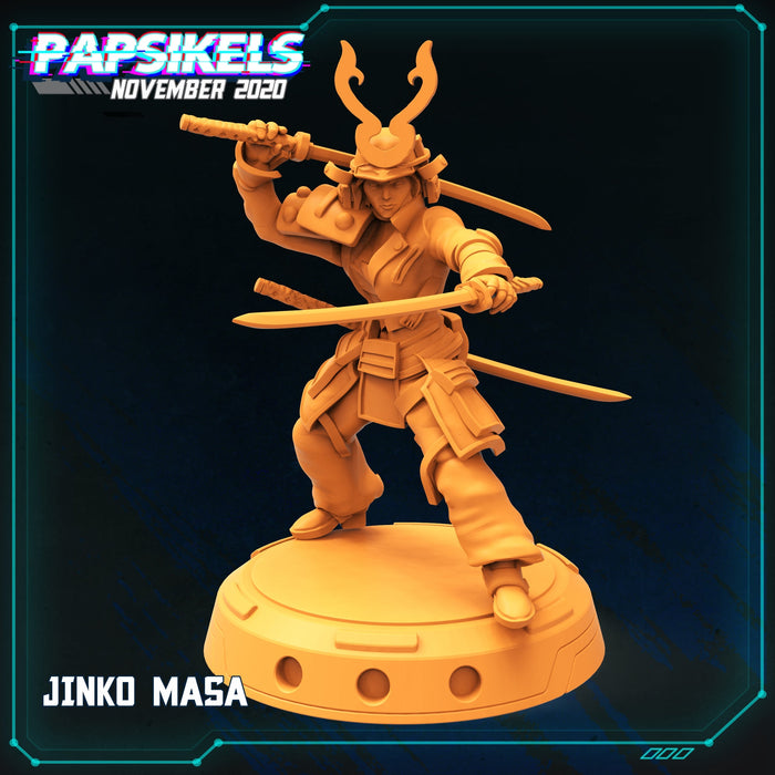 Jinko Masa | The Corpo World | Sci-Fi Miniature | Papsikels TabletopXtra