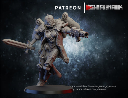 Jump Flyer 1 | Red Sisters | Fantasy Miniature | Ghamak TabletopXtra
