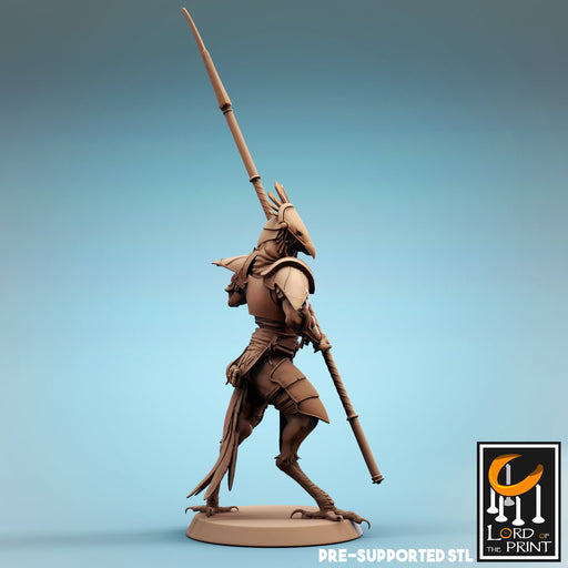 Kenku Soldier D | Dinotopia Part 2 | Fantasy Miniature | Lord of the Print TabletopXtra