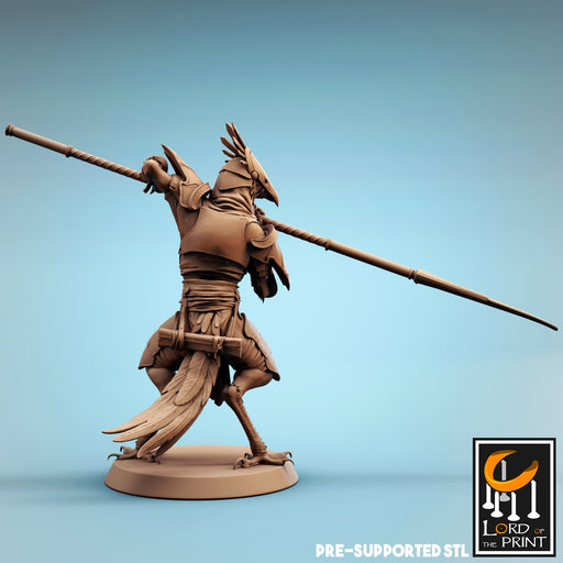 Kenku Soldier F | Dinotopia Part 2 | Fantasy Miniature | Lord of the Print TabletopXtra