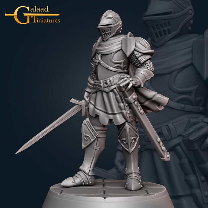 Knight 3 | December Adventurer | Fantasy Miniature | Galaad Miniatures TabletopXtra