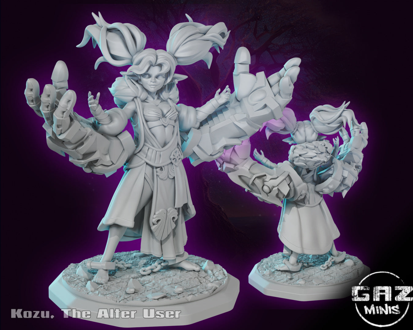 Kozu Alter User | Goblin Fury | Fantasy Miniature | Gaz Minis TabletopXtra