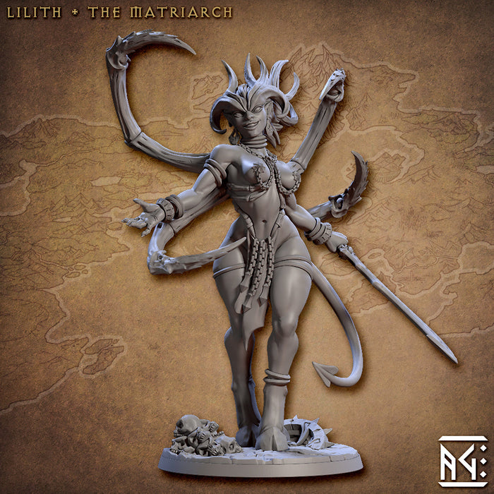 Lilit the Matriarch | The Demon King's Spawn | Fantasy Miniature | Artisan Guild TabletopXtra