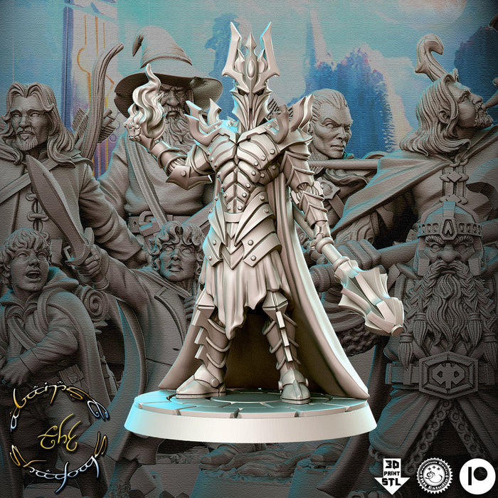 Lord of the Shadows | Against the Shadows | Fantasy Miniature | RN Estudio TabletopXtra