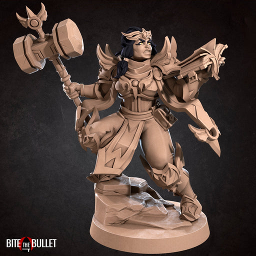 Loretta Cleric | Chunky Humans | Fantasy Miniature | Bite the Bullet TabletopXtra