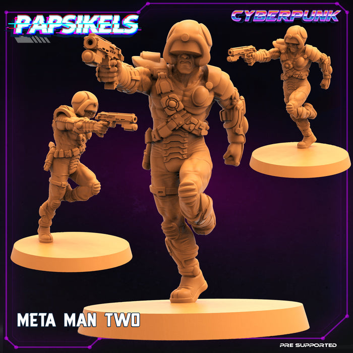 Meta Man Two | Law Upholders Vol 2 | Sci-Fi Miniature | Papsikels TabletopXtra