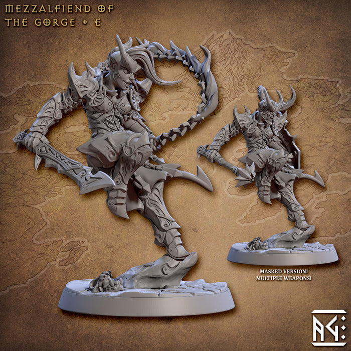 Mezzalfiend E | The Demon King's Spawn | Fantasy Miniature | Artisan Guild TabletopXtra