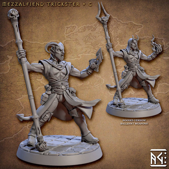 Mezzalfiend Trickster C | City of Intrigues | Fantasy Miniature | Artisan Guild TabletopXtra