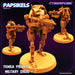 Military Droid Miniatures | Skelepunk Gang Wars | Sci-Fi Miniature | Papsikels TabletopXtra