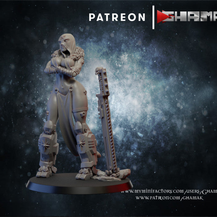 Mortified 5 | Red Sisters | Sci-Fi Miniature | Ghamak TabletopXtra