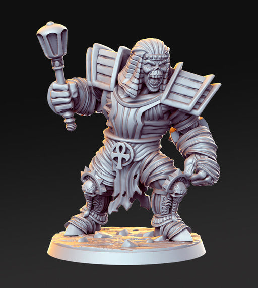 Mummy Pharao w/ Mace | The Sands of Time | Fantasy Miniature | RN Estudio TabletopXtra