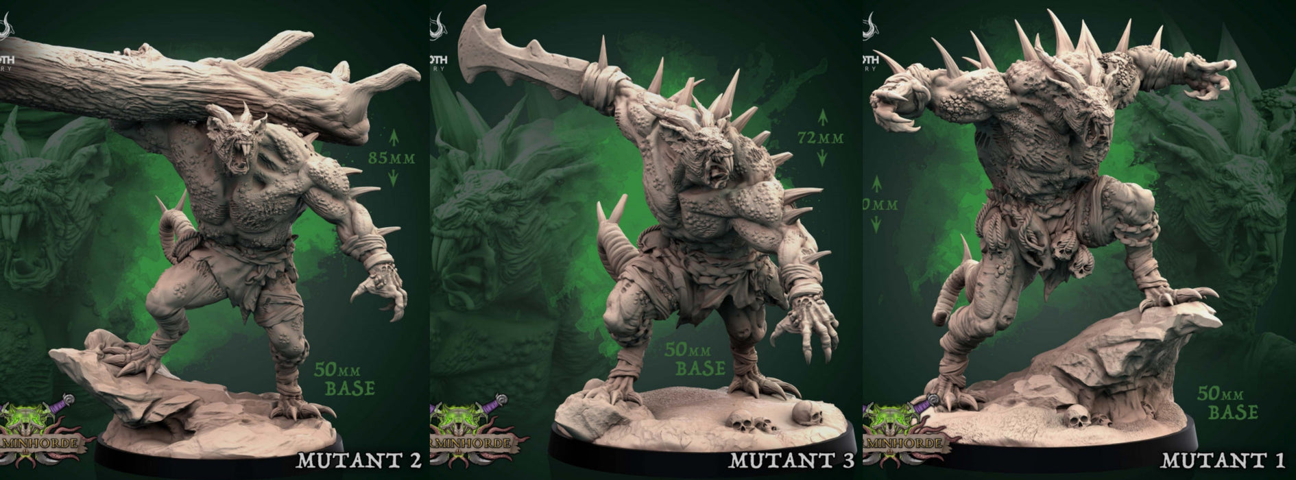 Mutant Miniatures | Verminhorde | Fantasy Miniature | Mammoth Factory TabletopXtra