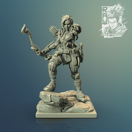 Nadia (Human Form) | RAW June 22 | Fantasy Miniature | Ronin Arts Workshop TabletopXtra