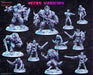 Necrowarriors Miniatures (Full Set) | Fantasy Miniature | RN Estudio TabletopXtra