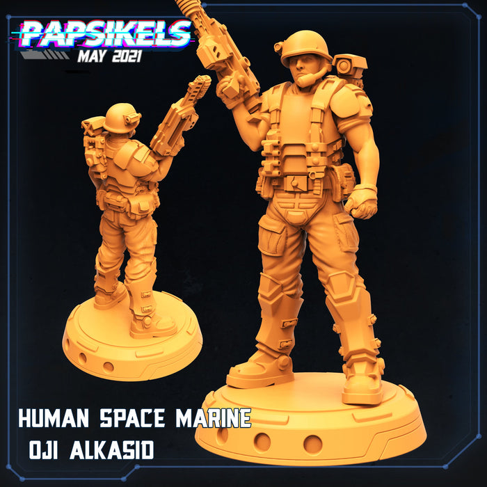 Oji Alkasio | Aliens Vs Humans | Sci-Fi Miniature | Papsikels TabletopXtra