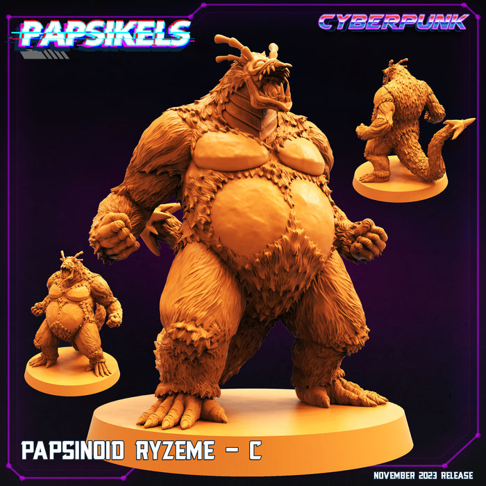 Papsinoid Ryzeme C | Cyberpunk | Sci-Fi Miniature | Papsikels
