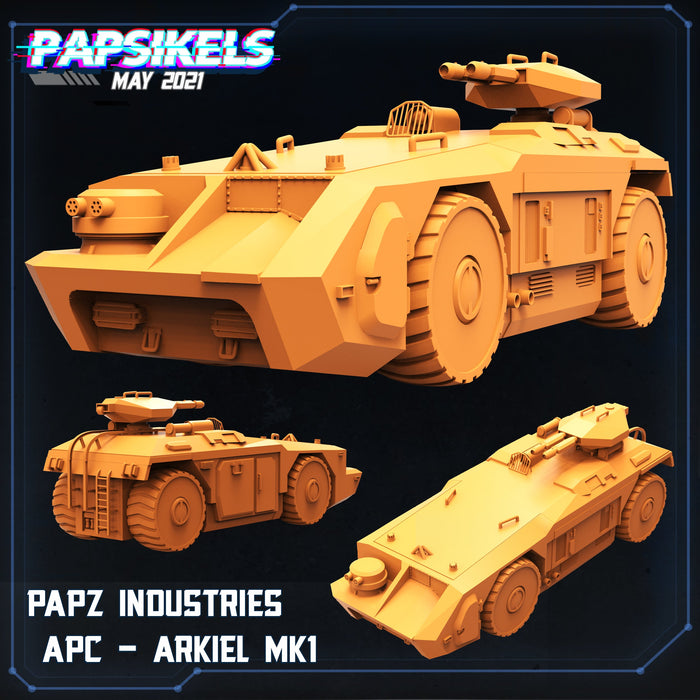 Papz Industries APC Arkiel MK1 | Aliens Vs Humans | Sci-Fi Miniature | Papsikels TabletopXtra
