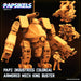 Papz Industries Colonial Armoured Mech King Buster | Sci-Fi Specials | Sci-Fi Miniature | Papsikels TabletopXtra