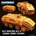 Papz Industries MCV-5 Colonial Combat Explorer | Sci-Fi Specials | Sci-Fi Miniature | Papsikels TabletopXtra