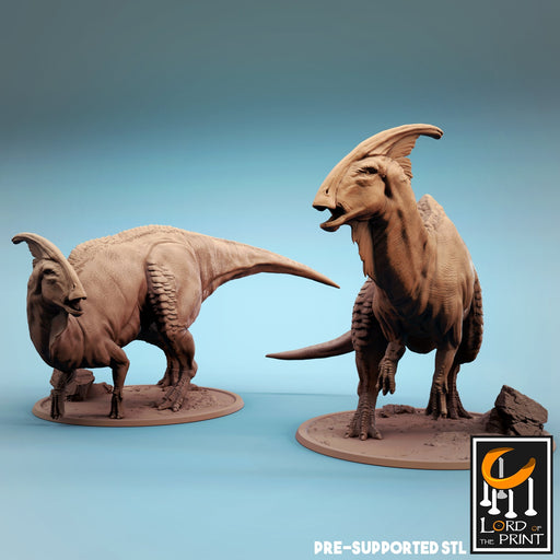 Parasaurolophus Miniatures | Dinotopia Part 2 | Fantasy Miniature | Lord of the Print TabletopXtra