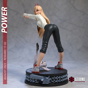 Power | Pin-Up Miniature Statue | Azerama