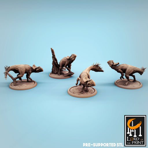 Protoceratops Miniatures | Dinotopia Part 2 | Fantasy Miniature | Lord of the Print TabletopXtra