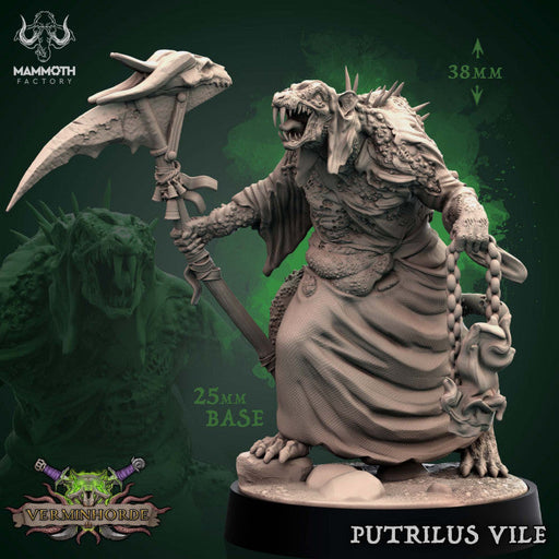 Putrius Vile | Verminhorde | Fantasy Miniature | Mammoth Factory TabletopXtra