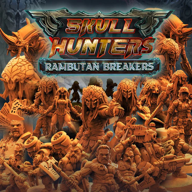 Rambutan Breakers Miniatures (Full Set) | Sci-Fi Miniature | Papsikels TabletopXtra