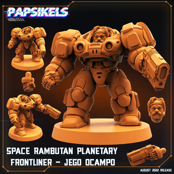 Rambutan Frontliner Jego Ocampo | Alien Wars | Sci-Fi Miniature | Papsikels TabletopXtra