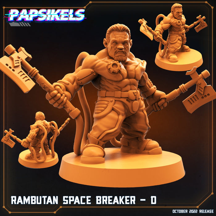 Rambutan Space Breaker D | Rambutan Breakers | Sci-Fi Miniature | Papsikels TabletopXtra