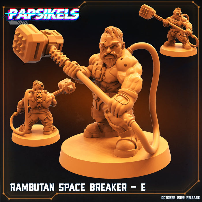 Rambutan Space Breaker E | Rambutan Breakers | Sci-Fi Miniature | Papsikels TabletopXtra