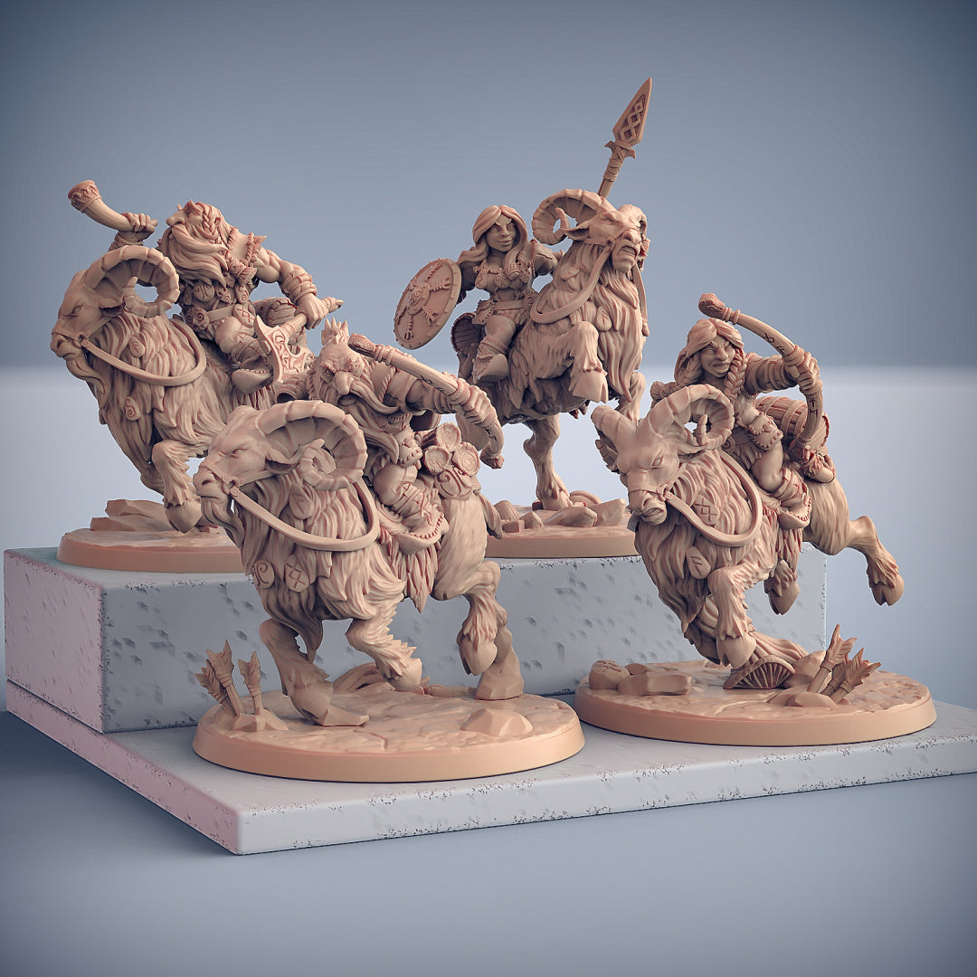 Ramrider Miniatures | Dwarven Mountaineers of Skutagaard | Fantasy Miniature | Artisan Guild TabletopXtra