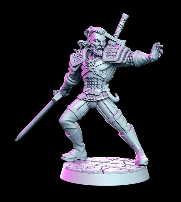 Ravhald of Giva | A Witcher Contract Vol 2 | Fantasy Miniature | RN Estudio TabletopXtra