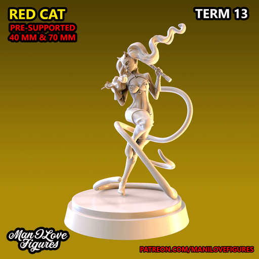 Red Cat | Term 13 | Fantasy Miniature | Man I Love Figures TabletopXtra