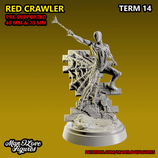 Red Crawler B | Term 14 | Fantasy Miniature | Man I Love Figures TabletopXtra