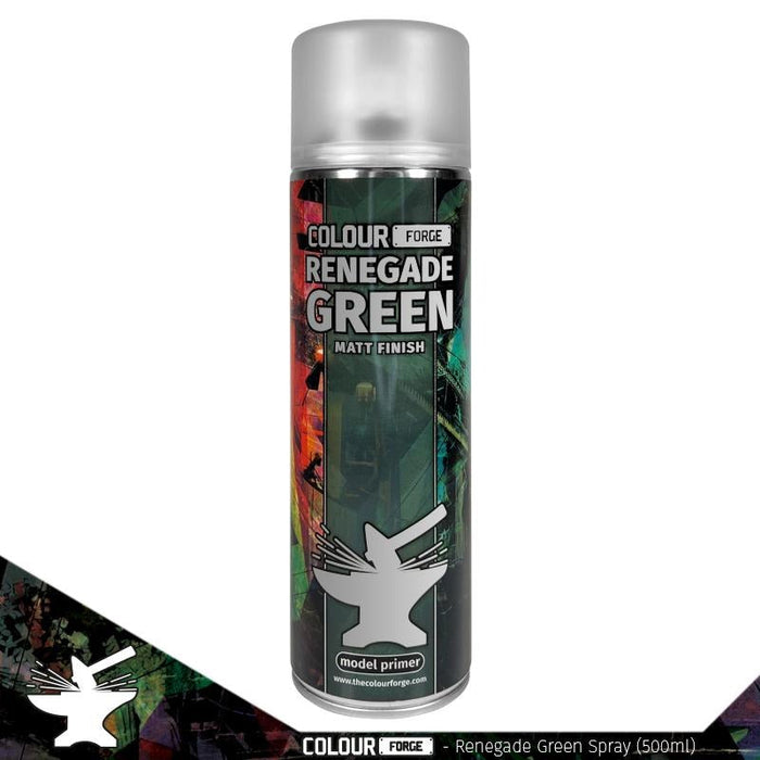 Renegade Green | Colour Forge | Matt Spray Primer TabletopXtra
