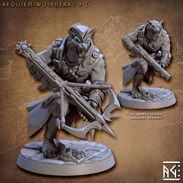 Requiem Demon Hunters Miniatures (Full Set) | Fantasy Miniature | Artisan Guild TabletopXtra
