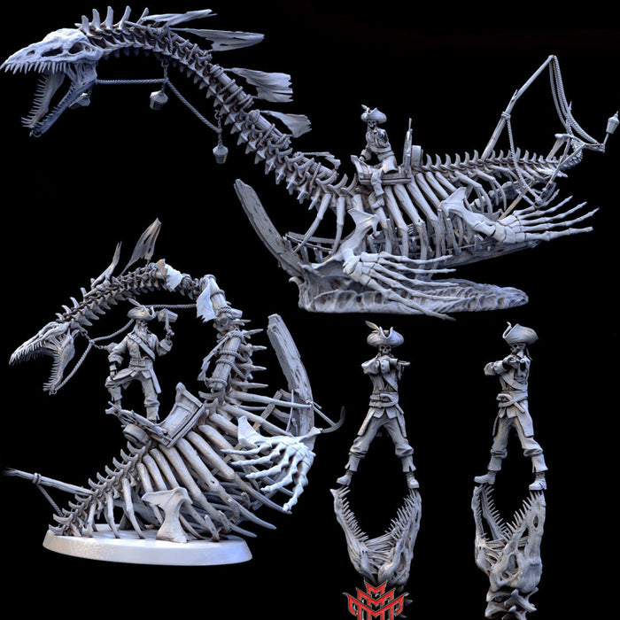 Rum and Bones Miniatures | Legends of the Dino Tamer: Chapter One | Fantasy Miniature | Mini Monster Mayhem TabletopXtra