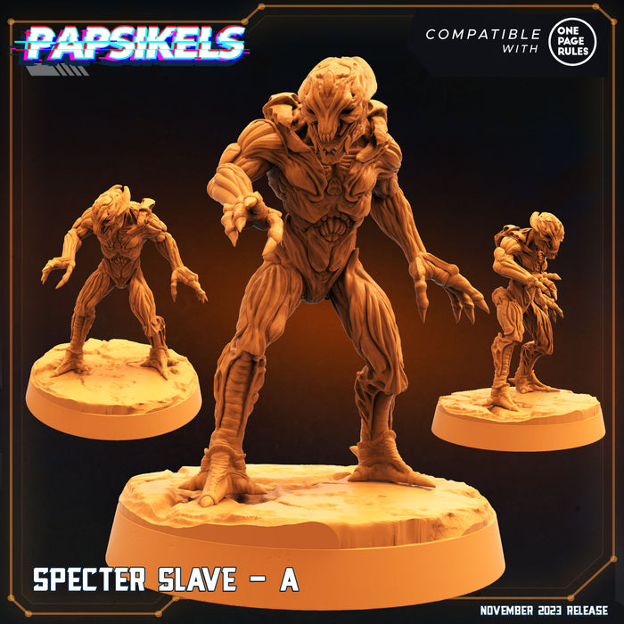 Specter Slave A | Skull Hunters 2 | Sci-Fi Miniature | Papsikels
