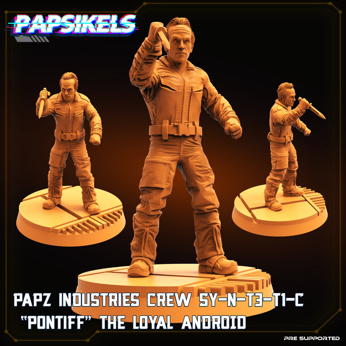SY-N-T3-T1-C Pontiff The Loyal Android | Sci-Fi Specials | Sci-Fi Miniature | Papsikels TabletopXtra