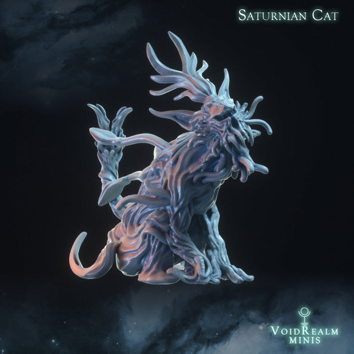 Saturnian Cat C | Return to the Dreamlands | VoidRealm Minis TabletopXtra