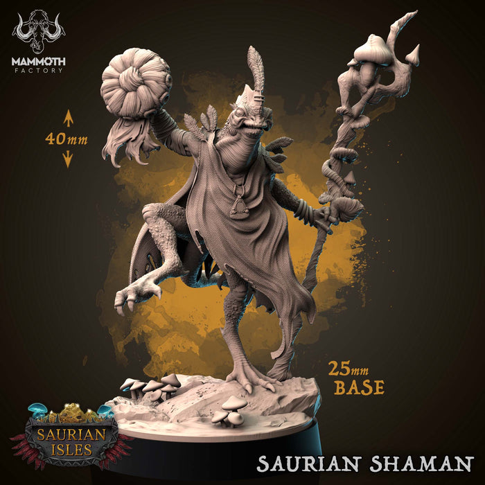 Saurian Isle Miniatures (Full Set) | Fantasy Miniature | Mammoth Factory TabletopXtra