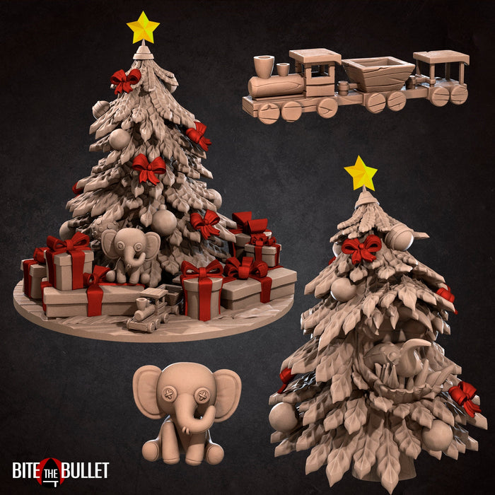 Scenery | Bullet Town Christmas | Fantasy Miniature | Bite the Bullet TabletopXtra