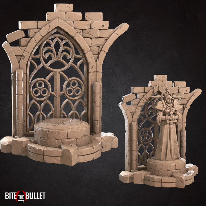 Scenery Pack | Battle Sisters Part 2 | Fantasy Miniature | Bite the Bullet TabletopXtra