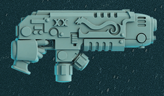Space Warrior Plasmatic Rifle A | Scylla Legion | DakkaDakka | Sci-Fi Grimdark Custom Bitz Wargaming Miniatures 28mm 32mm