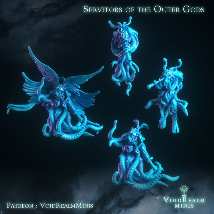 Servitors of the Outer Gods | Children of the Outer Gods | VoidRealm Minis TabletopXtra